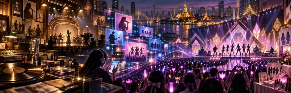 วิวัฒนาการของเพลงป๊อปไทย